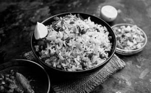 Poha With Chutney