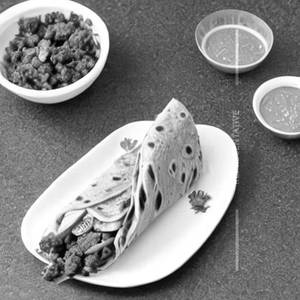 Soya Keema Wrap