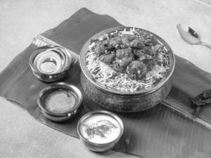 Prawns Fry Biryani