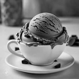 Belgium dark chocolate ice cream [1 scoop]