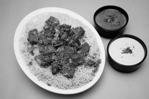 Mutton Biryani Double Gosht