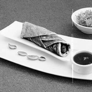 Crunchy Edamame Blue Pea Roll