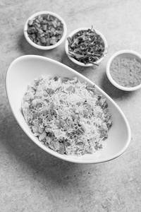 Burnt Garlic Rice (Veg)[Serves 1-2]
