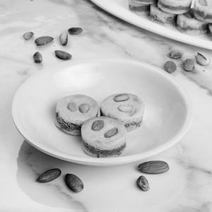 Baked Badam Pista Cookies