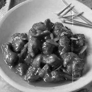 Diced Chicken In Garlic Sauce