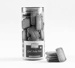 Aata Patti Gud  Cookies Jar  [250 Grams]