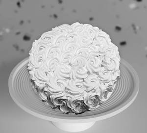 Baby Girl Vanilla Smash Cake