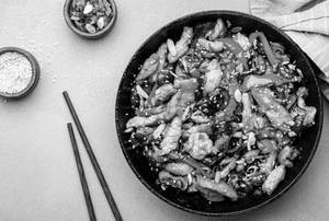 Exotic Vegetables In Hot Garlic Sauce