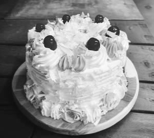 White Forest Cake