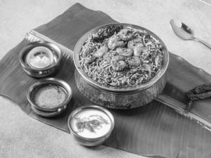 Gongura Prawns Biryani