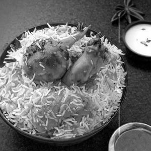 Chicken Badam Biryani