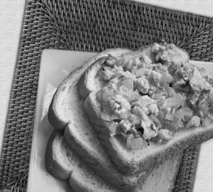 Bhurji bread [5 pieces of bread]
