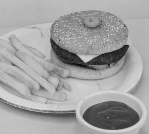 Classic Burger with French Fries