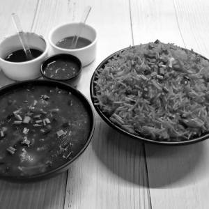 Veg Triple Fried Rice 
