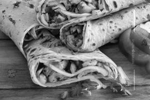 Vegetable Aloo Tikki Wrap