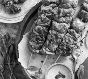 Chicken hariyali tikka  [5pcs]