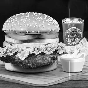Chicken Bar B Q Burger