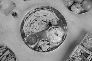 Soya Malai Chap With Baby Lachha Paratha