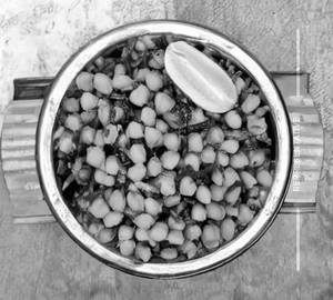Boiled Chana Chaat