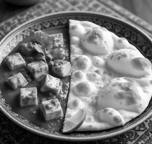 Naan (2 Pcs) + Paneer Kadai Masala
