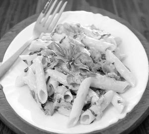 Veg Alfredo pasta  