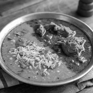 Rasam Rice + Mutton Nalampatti