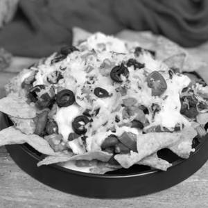 Cheese Baked Nachos