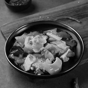 Sliced Pork With Bamboo Shoot And Chinese Mushrooms