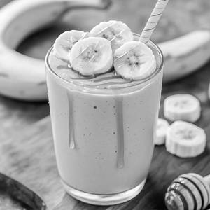 Honey banana shake