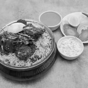 Andhara Chicken Roast Biryani