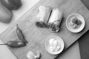 Cheese Paneer Overload Shawarma Roll