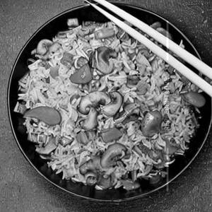 Mushroom Fried Rice