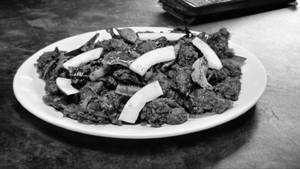 Kottayam Beef Coconut Fry