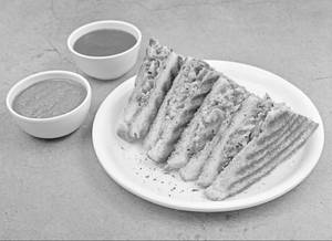 Vegetable Club Sandwich
