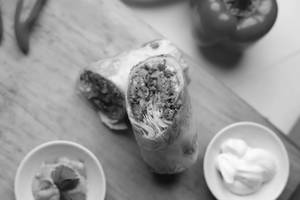 Cheese Chicken Overload Shawarma Roll