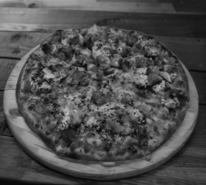 Pepper Chicken Pizza