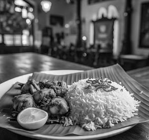 Ghee Rice + Chicken Sivakasi