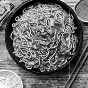Mushroom Noodles