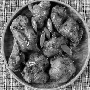 Garlic Chicken Dry   