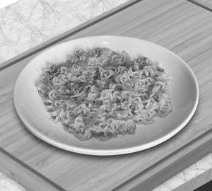 Chicken dry  Maggi with Peri Peri Masala