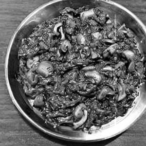 Mushroom Palak