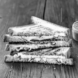 Pesto Grilled Cheese Sourdough Sandwich