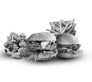 Fried Chicken Burger Combo
