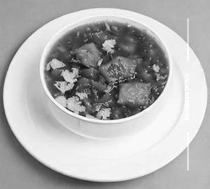 Veg Manchurian Soup