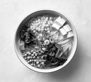 Cilantro Soy Tofu Broth Noodles - Classic