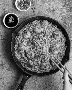 Manchurian fried rice