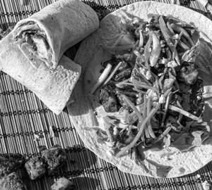 Peri Peri Paneer Wrap