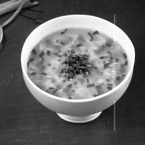 Spring onion soup