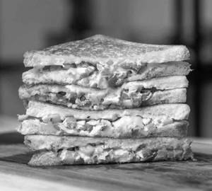 Mexican Cottage Cheese Sandwich