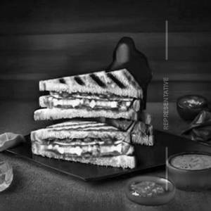 Pepper Paneer Grill Sandwich